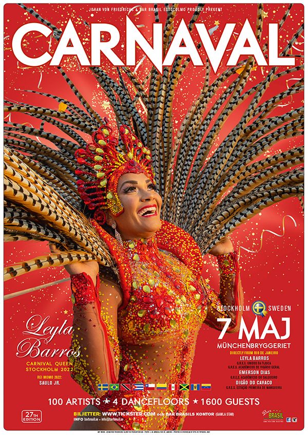 Carnaval de Estocolmo – Posters 2016 + 2022